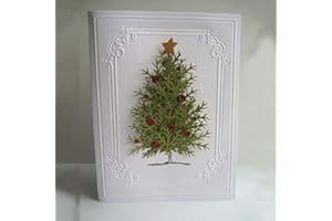 YUYWW Awgusu New Christmas Tree DIY Metal Cutting Dies Stencils for Scrapbooking Embossing Folder Photo Album Decor Paper Card Making DIYGift