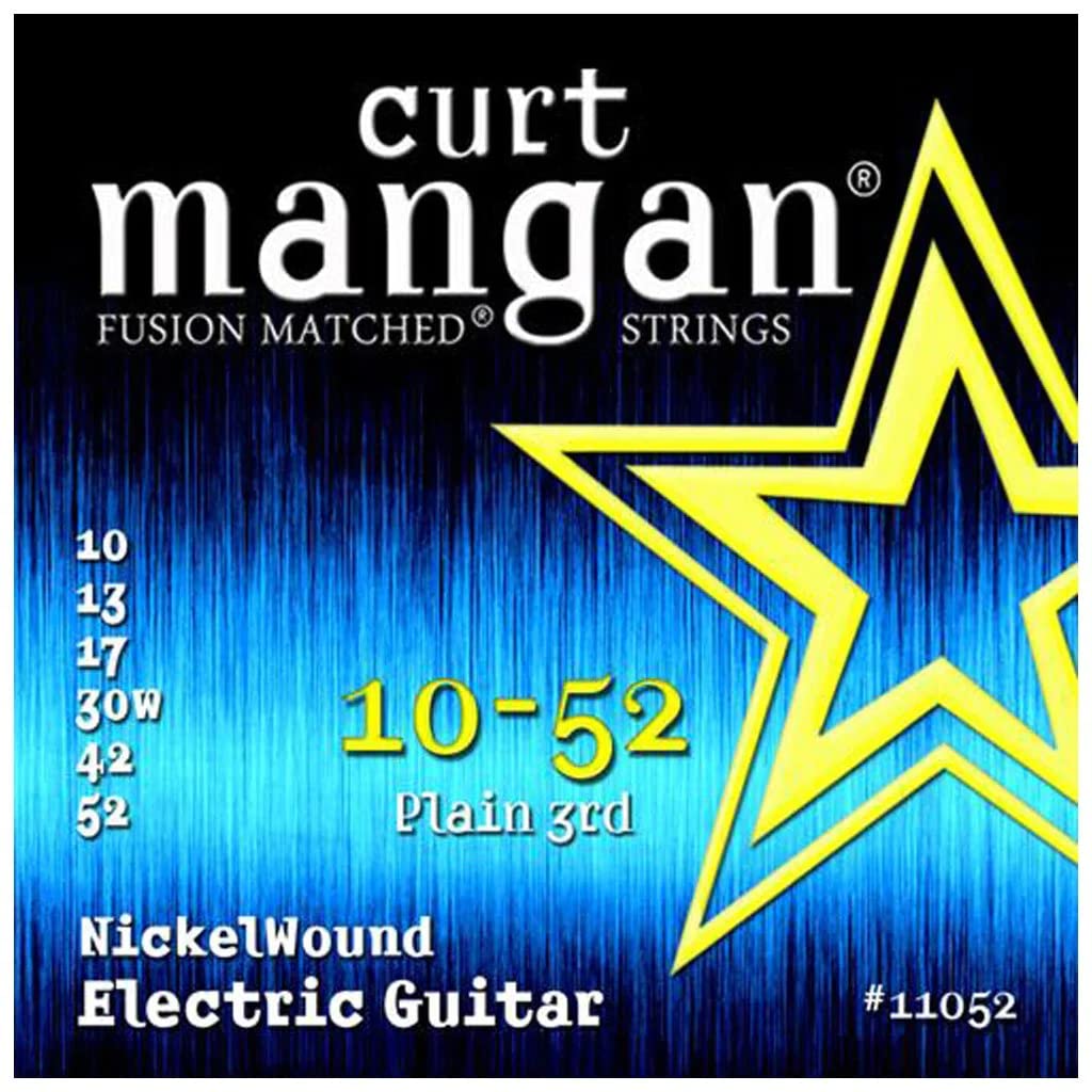 Curt Mangan 10-52 Nickel Wound Electric Guitar Strings