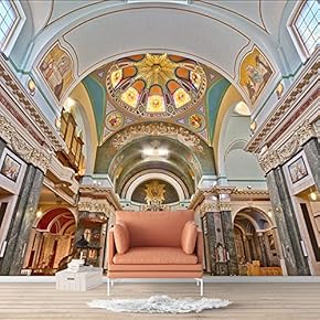 Wall Murals for Bedroom Beautiful Great Church Removable Wallpaper Peel and Stick Wall Stickers - 66x96 inches