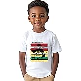 Toddler Black History Month Shirt for Kids African T-Shirt Boys Girls I'm Black History Month Top Graphic Tee 2-8 Years