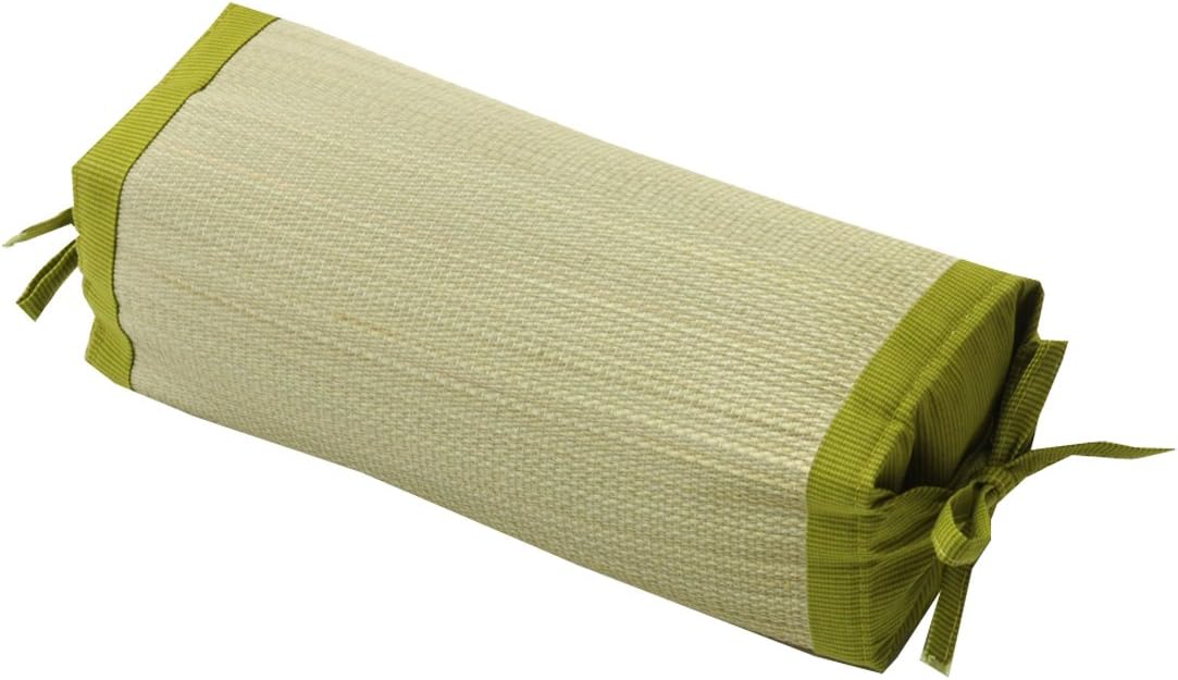 Natural Tatami Igusa (Rush) deodorant pillow slim angle pillow green from Japan