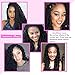 MOBOK 3 Pcs/Lot Goddess Locs Faux Locs Crochet Twist Braiding Soft Synthetic Hair Extension (1B), 14 Inch (Pack of 3)
