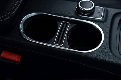 Amazoncom Yiwang Abs Chrome Cup Holder Cover Trim