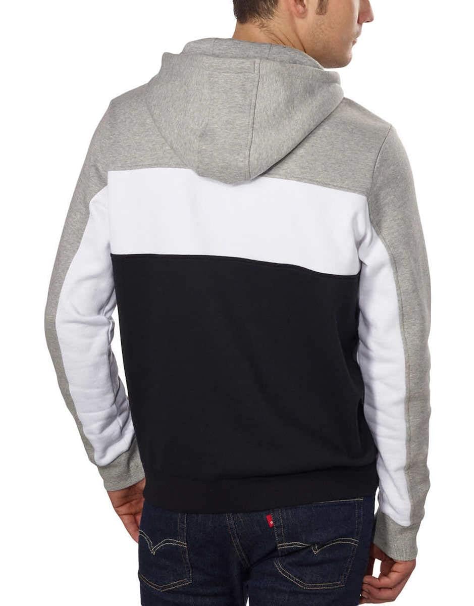 fila men's logo fleece hoodie