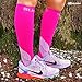 BLITZU Compression Socks 15-20mmHg for Men Women Recovery Running Travel Relief