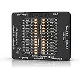 Treedix USB Cable Tester for Lightning, Type-C,USB-A,Micro-B 2.0/3.0,Mini-B | USB Cable Checker Data Wire Fast Detection by Checking the LEDs