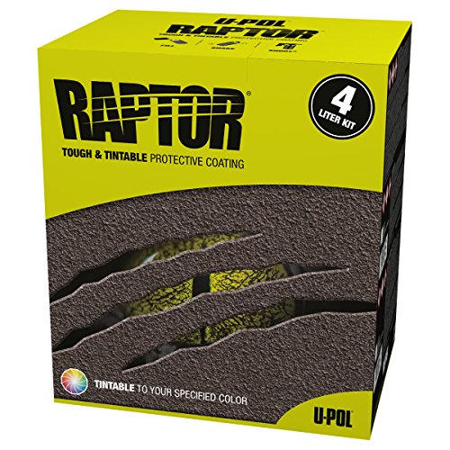 U-pol products 0821 raptor tintable truck bed liner kit…