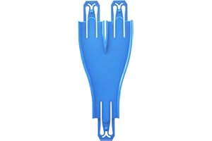 ARSUNOVO Racetrack Connectors Compatible with Hot Wheels,Hotwheels Track Builder,Booster,Curved Track Pieces,Parallel Shape 1 Packs