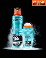 L'Oreal Paris Men Expert Cool Power 48H Anti-Perspirant Roll-On Deodorant 50ml view 4
