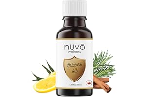 Thieves Essential Oil Blend - Use for Aromatherapy Diffusers - Pure Essential Oils (50 ml) - Product of Canada