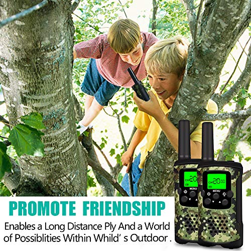 LET'S GO! DIMY Toys for 6-12 Year Old Boys, Walkie Talkies for Kids Boys Toys for 3-12 Year Old Boys Gifts for 3-12 Year Old Girls Birthday Presents New Gifts Green DJ91 - Thumbnail 6