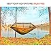 Sunyear Camping Hammock, Portable Single & Double Hammock with Net, 2 Person Hammock Tent with 2 * 10ft Straps, Best for Outdoor Hiking Survival Travel