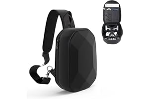 JSVER Carrying Case For DJI Mini Waterproof Shockproof Backpack Case Compatible with DJI Mini/DJI Air/DJI Mavic 1/DJI AVATA Remote & Smart Controller, Propellers, Battery and Accessories