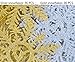 luck sea 72PCS Snowflake Christmas Tree Ornaments Decorations Hanging Decor Xmas Winter Wonderland Holiday Themed Party Supplies