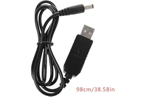 Torch Headlamp Flashlight USB 5V to 8.4V Power Supply Cable Charging Wire for Bicycle LED for Head Light 18650 Battery P