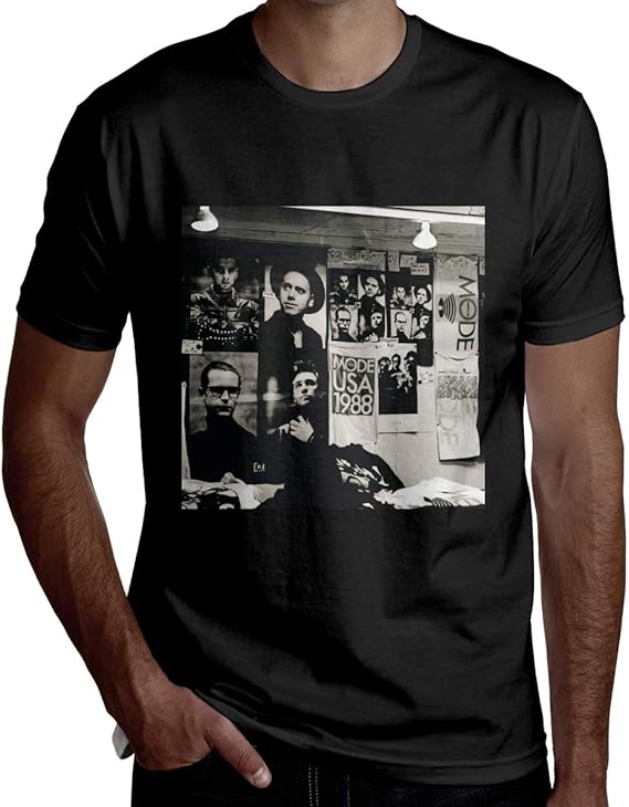 Amazon Co Jp デペッシュ モード Depeche Mode Tシャツ メンズ 半袖 無地 柔らかい シルエット おしゃれ ファッション 人気 快適 夏服 個性 通勤 通学 運動 日常用 服 ファッション小物