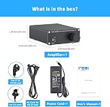 Fosi Audio V1.0B 2 Channel Amplifier Receiver 50W x 2 19V UK Power Supply view 6