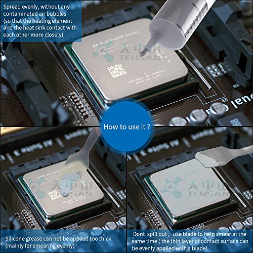 image for Tensan Thermal Grease, 25G Thermal Paste，5.15w/m.k Cooling Conductiv