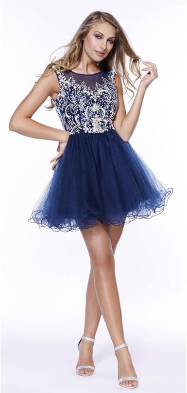 navy semi formal dress
