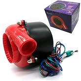 LXYUNKJ Universal Car Turbo Whistle Turbo Sound Exhaust Muffler | Universal Turbo Whistle, Turbo Sound Exhaust Muffler Pipe Whistle Car Roar Make (Red Black)