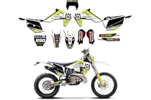 Graphics Sticker Decals Kit for Husqvarna TE FE 125 250 350 450 2020-2023 TC FC TX FX FS 2019-2022
