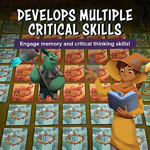 The Quest Kids Matching Adventure Memory Game, Matching Games for 3 Year Olds and Up, Fantasy