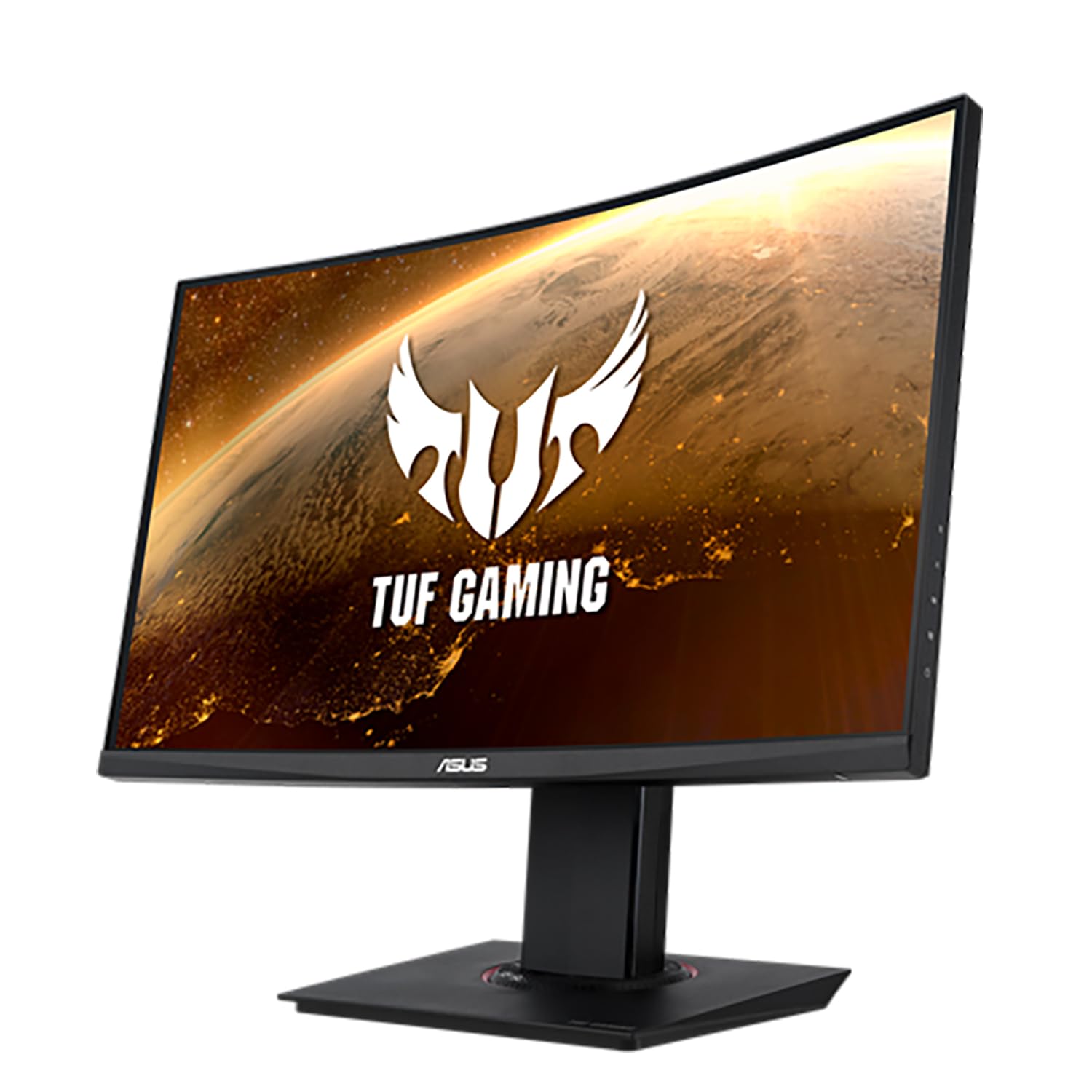 ASUS TUF Gaming VG24VQE Curved Gaming Monitor â€“ 23.6 Inch Full HD (1920 x 1080), 165Hz, Extreme Low Motion Blur , FreeSync Premium, 1ms (MPRT), Shadow Boost