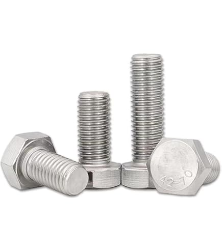 Stainless Steel Button Head Screws - M12 X 1.75mm Thread, 20mm Length, 5 Pack