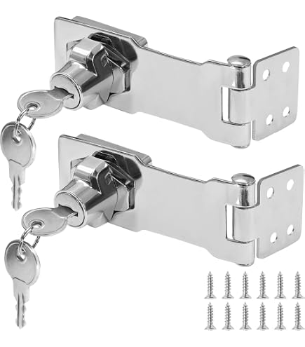 thumbnail interactive-video image 1 of National 4-1/2 Inch Keyed Lock Hasp - N206953 1 of 3