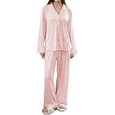 ONIONYOU Women's Long Sleeve Soft Lounge Sets 2 Piece Modal Elasticity Pajama Set Physical Comfort Sleepwear for Fall Winter