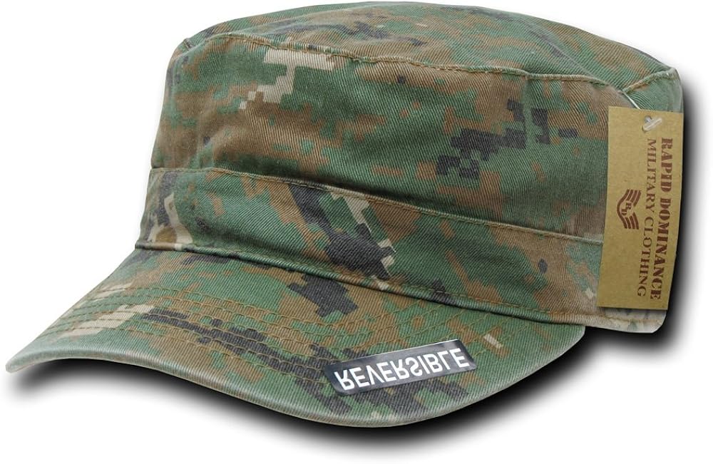 Rapiddominance Reversible Flat Top Cap, Universal Digital: Clothing
