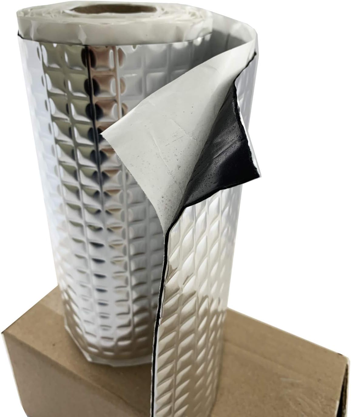 AOYEGIC Auto Dämmmatten Set - 4x Alubutyl Schallschutz Selbstklebend Für Motorhaube & Türen