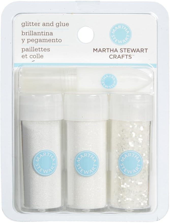 Martha Stewart Glitter & Glue SetArctic