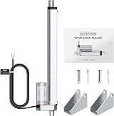 Justech 12V Heavy-Duty Linear Actuator 330LBS 8in 200mm IP65 With Brackets view 8