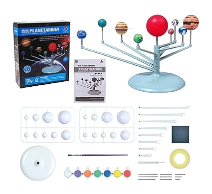 Buy Saiyanshi Diy Solar Planetarium Model Building Education