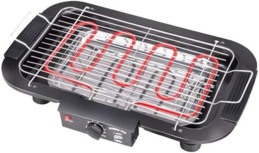 review Mr. Long Electric Barbecue Grill Smokefree Table BBQ Grilling with 5 Levels Temperature Adjustment 2000W