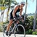 Triathlon SLS3 Men`s FRT Tri Top 2 Pockets Zipper Jersey - Singlet -Tank (Black/Red, L)