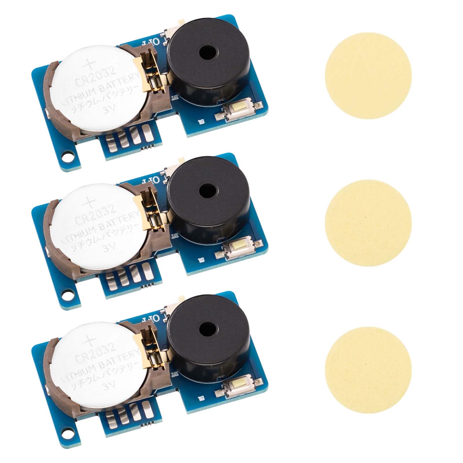 3pcs Prank Device, New Cricket Noise Maker Gag, Cricket Noise Device with 16 Sounds Prank Beeping Cricket Noise Machine for Home Party (Blue)