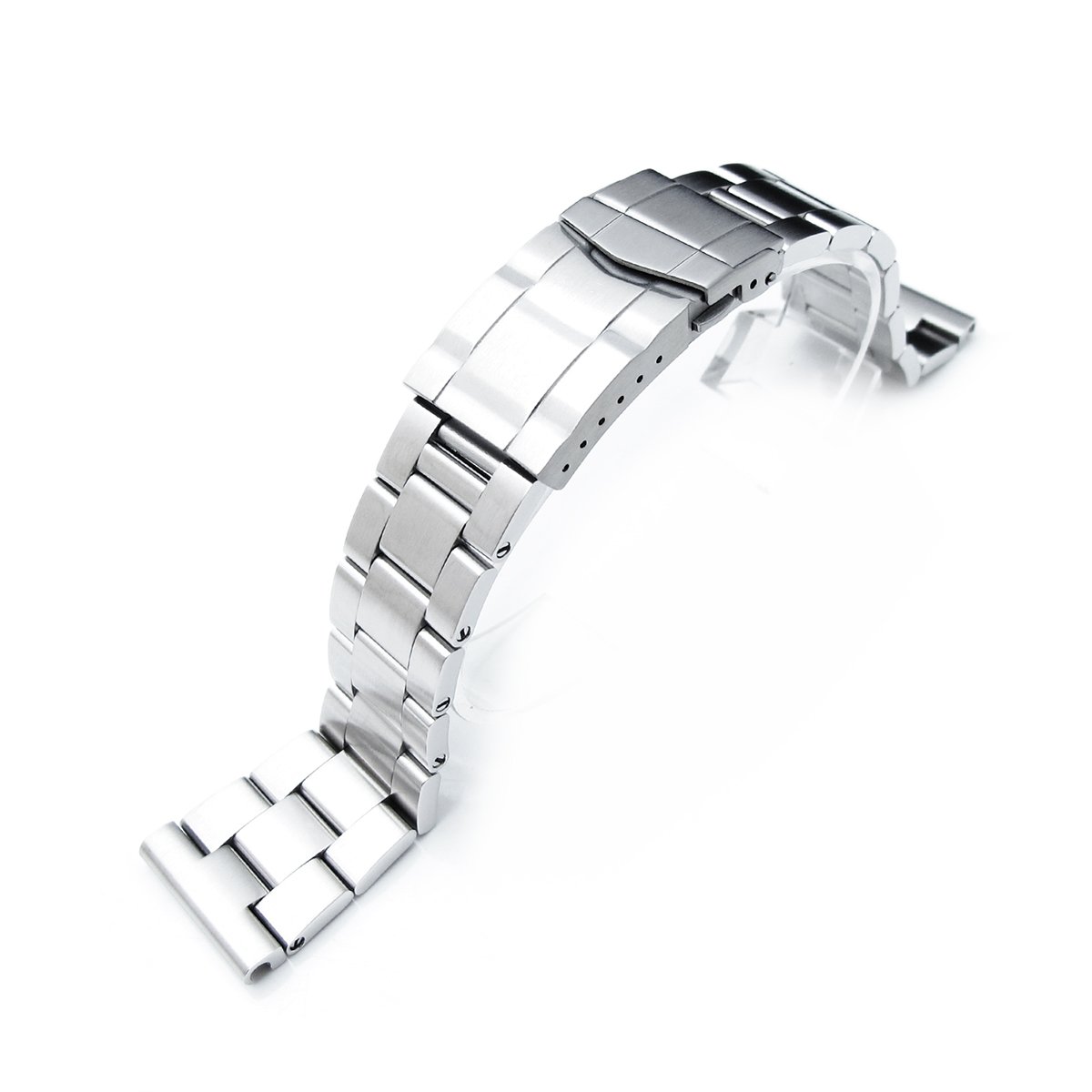 21Mm Super Oyster Watch Band Universal Straight End Version, Solid Submariner Clasp (848568006399)
