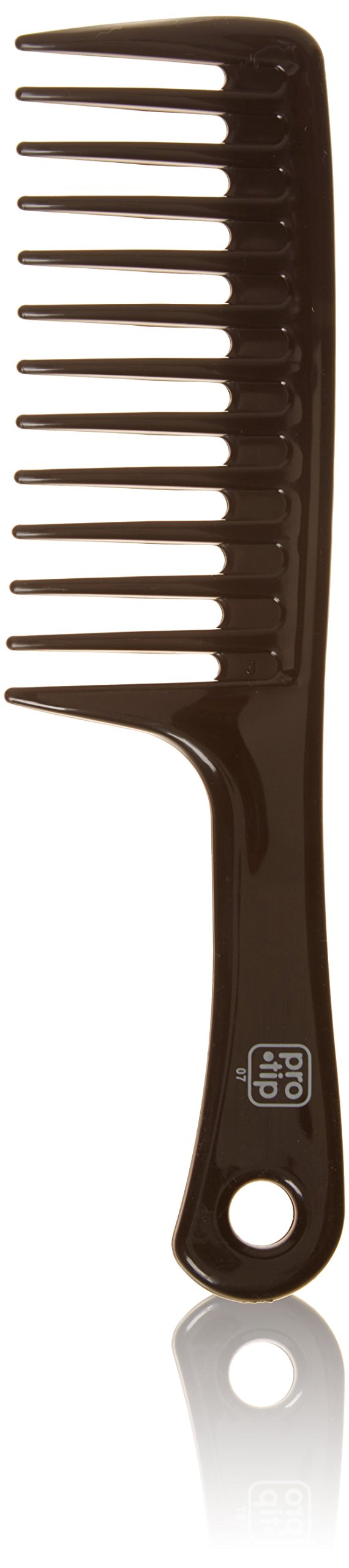 Pro-Tip Black Wide-Tooth Shampoo Rake - Extra Large (245 mm)