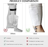 Chihutown 2Pcs Catheter Leg Bag Holder Sleeve - Elastic & Comfortable view 5