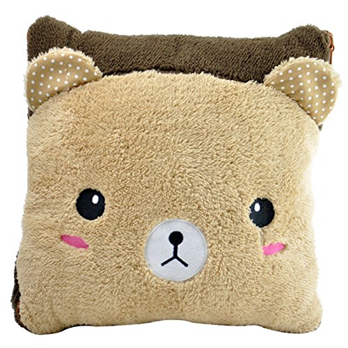 39" X 59" Lovely Cartoon Super Soft Warm Plush Throw Pillow Folded