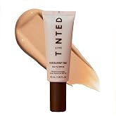 Live Tinted Hueguard Tinted Sunscreen SPF 50 - Dewy Skin Tint - Shade 10 | Hydrating waterproof mineral SPF 50 skin tint with buildable coverage, hyaluronic acid, and a radiant, no-white-cast finish.