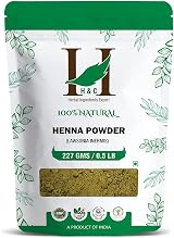 H&C 100% Natural Henna Powder 227 Gms Lawsonia Inermis Hair Care