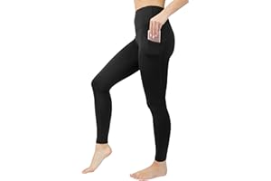 90 Degree By Reflex High Waist Fleece Lined Leggings with Side Pocket - Yoga Pants
