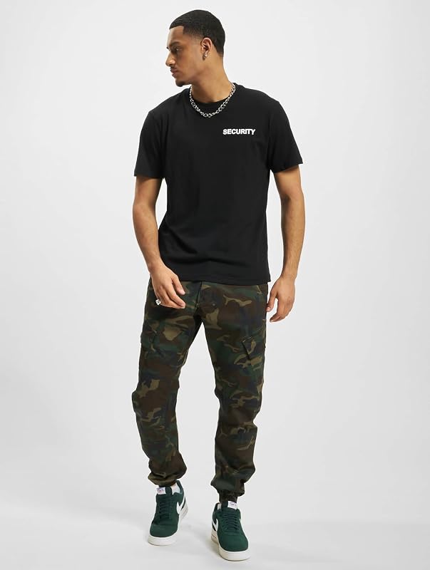 Security T-Shirt, Color: black, Size: M