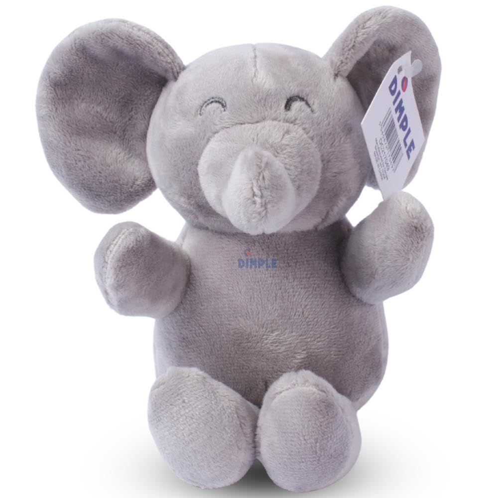 Dimple Baby Elephant Stuffed Animal Toy - Plush Elephant Toy Gift - Cuddly Stuffed Toys for Children, Boys, Girls - Gift for Birthday, Baptism, Baby Shower, Perfect for Toddlers, Ages 0 and Up