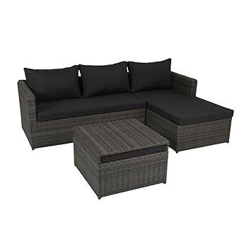 Gartenmöbel Set 3 Teilig