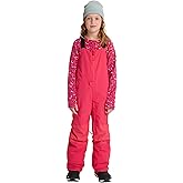 Burton Kids’ Skylar 2-Layer Bib Pants – Waterproof Winter Snowboard Bib Pants for Boys & Girls