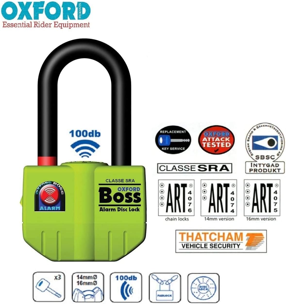 oxford motorcycle security